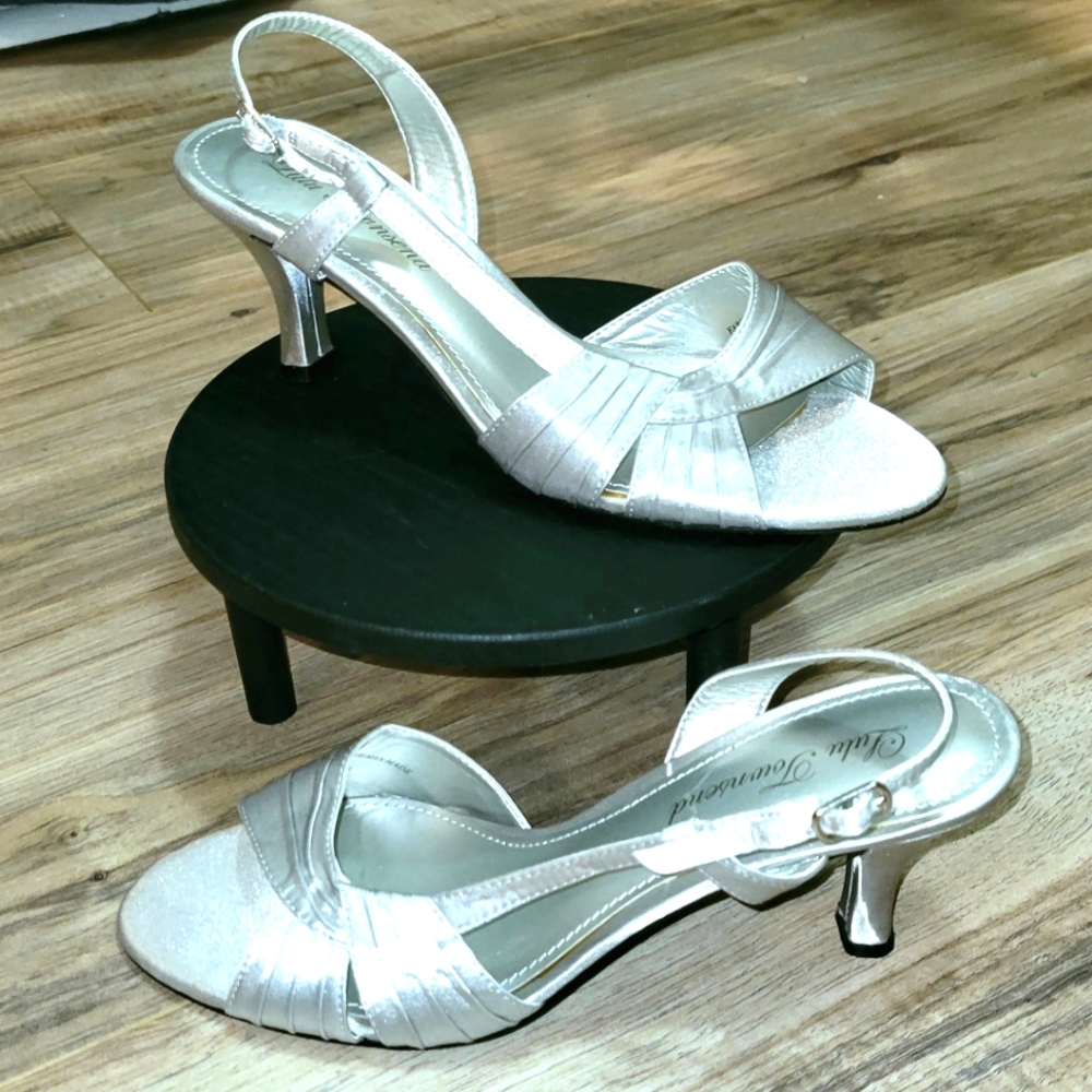 Super Shiny Silver Heels